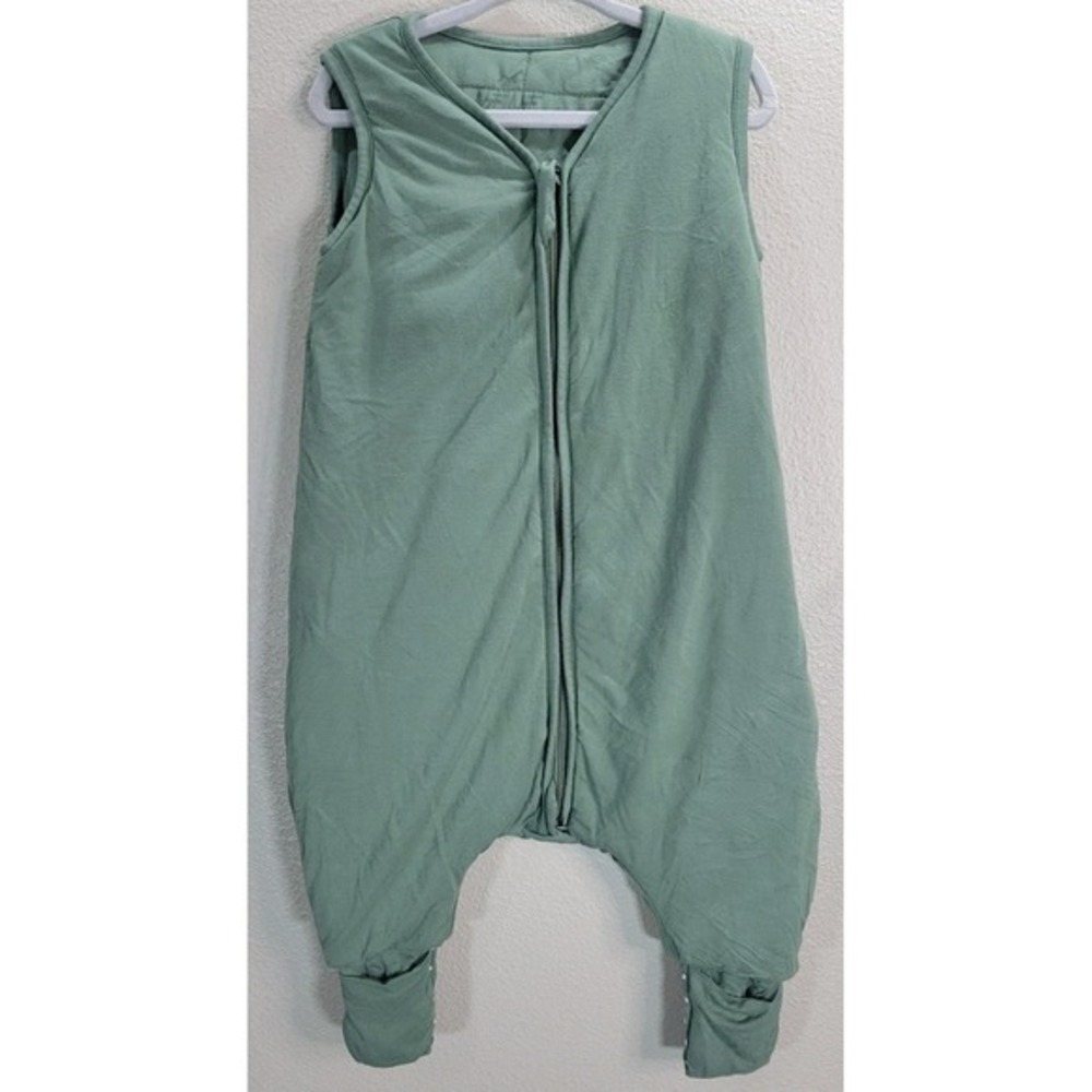 Nyte Nyte Bamboo Sleep Sack 0–6M Green Zip Wearable‎ Blanket Lightweight
